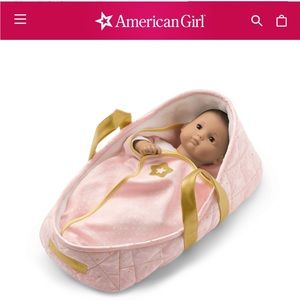 American Girl Bitty Baby® Moses Basket brand new in box!